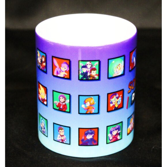 Vtg Sonic & Sega Fan Jam Remix Coffee Mug Cup Video Game Anime Dolphin Coatings - Picture 4 of 6